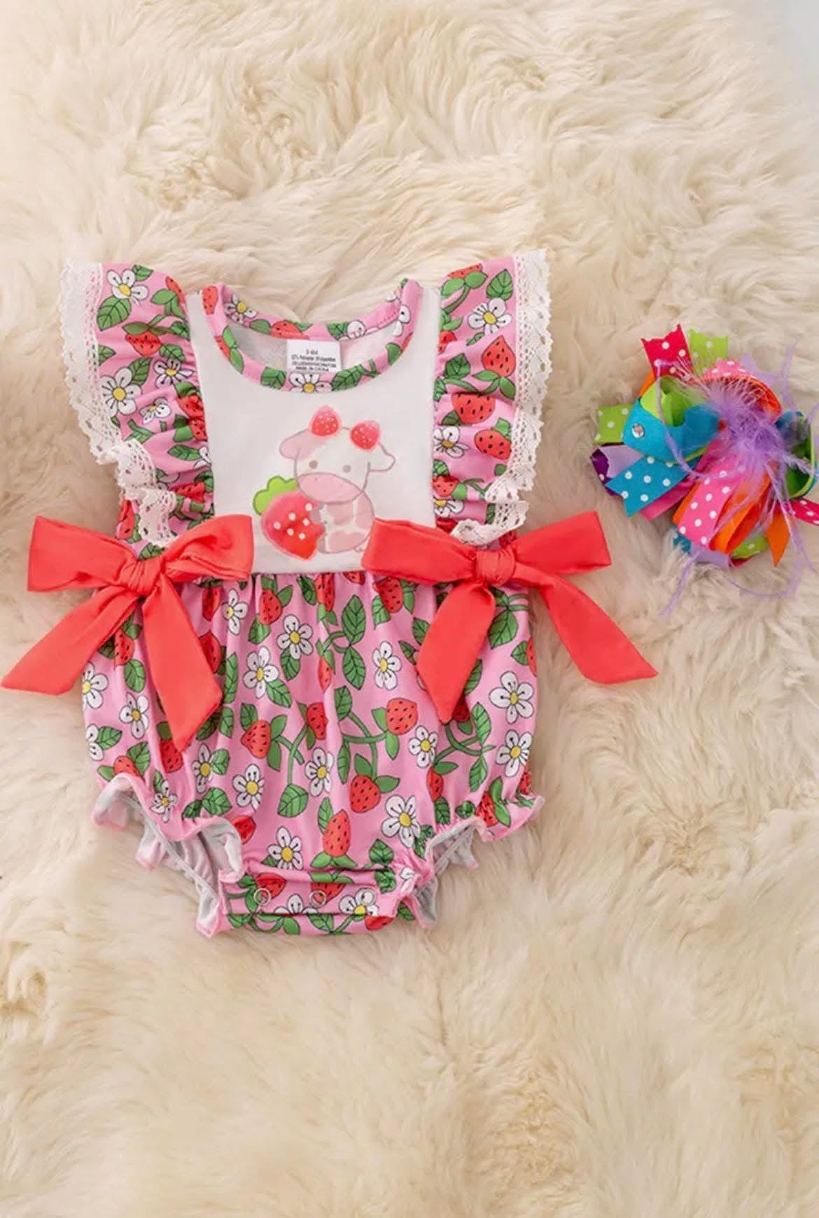 Strawberry Romper