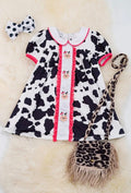 Cow Print Dress