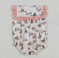 Western Horse Romper